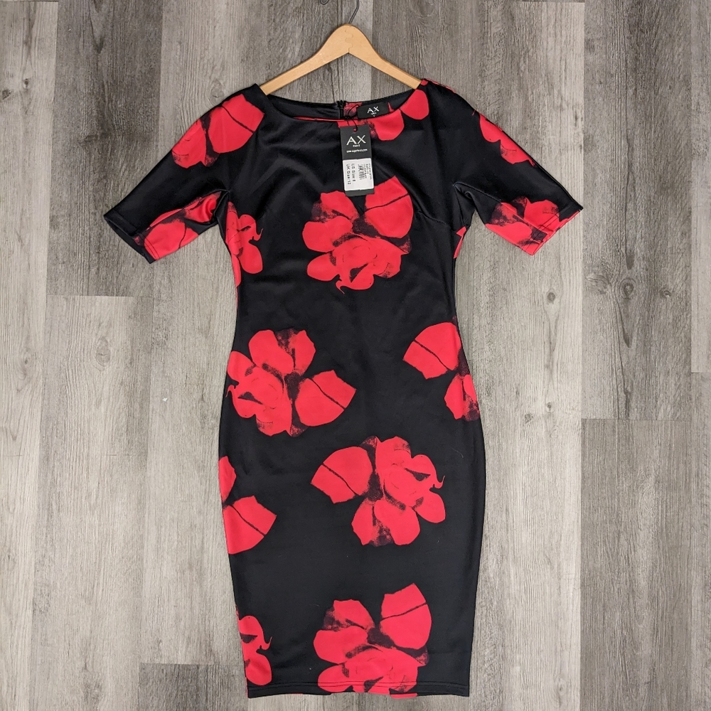 NWT AX Paris Floral Midi Dress SZ 8